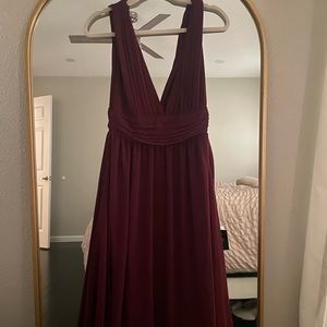 Lulus Maroon Maxi Dress